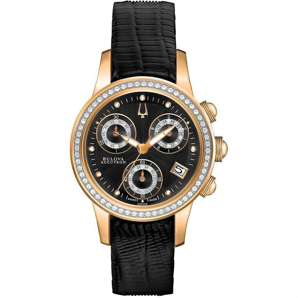 ブローバ アキュトロン レディース ダイヤ ウォッチ【BULOVA】 Bulova Accutron 65R150 - Ladies' Masella Chronograph Diamond