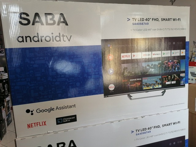 saba 40 pollici full hd smart tv