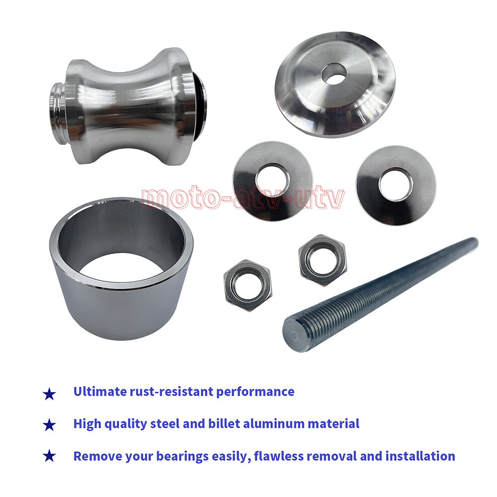 40/44 mm Wheel Bearing Removal Tool Kit For Polaris UTV / ATV RZR