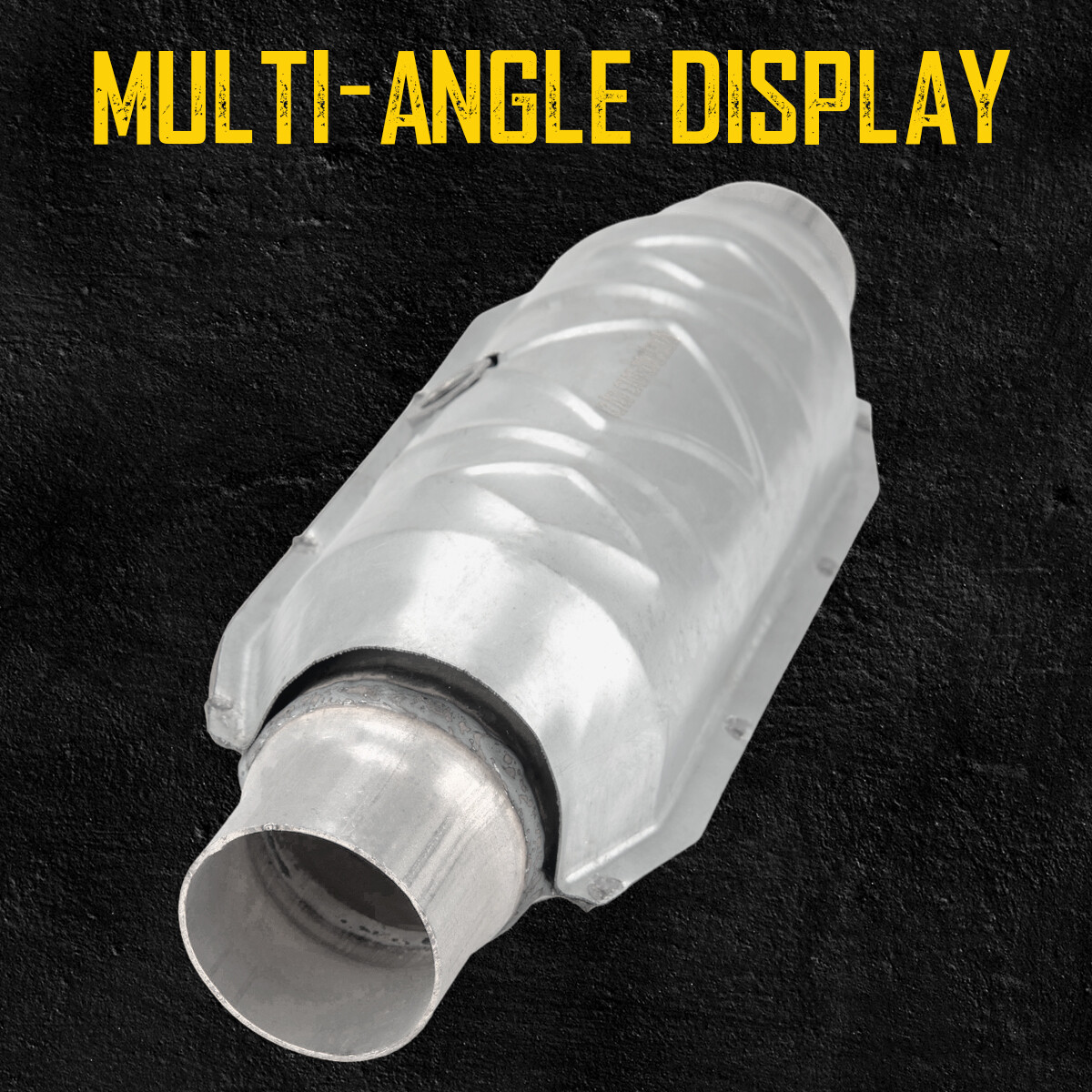 2.5" Universal Catalytic Converter w/O2 Port High Flow Performance Cat