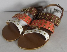 steve madden halley cognac leather sandals