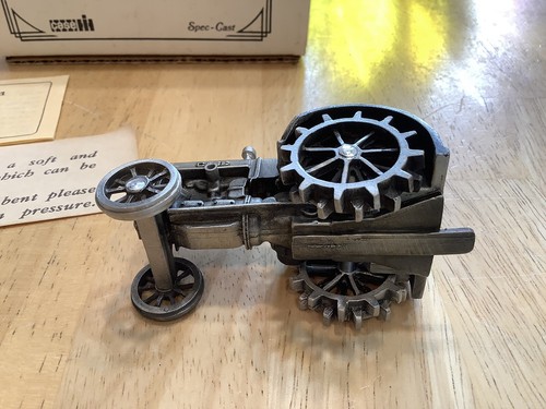 Spec Cast Pewter Case Tractor With Box 3” - Picture 7 of 10