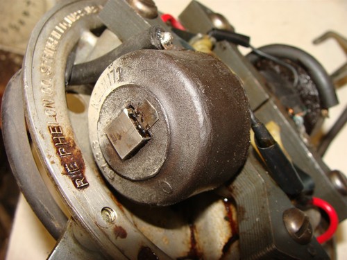 1952 FIRESTONE 7.5hp outboard motor 10-a-74 ignition coil points plate armature - Bild 14 von 15