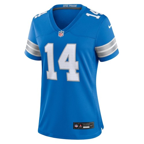 Detroit Lions Amon-Ra St. Brown #14 Nike Women's Blue 2025 NFL Game Jersey - 第 2/8 張圖片