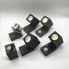 LED COB Spotlight GU10 Dimmable Wall Light Lamp for Garden Decor Lighting 9W 12W