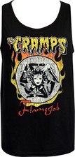 The Cramps Herren Psychobilly Tank Top Flame ...
