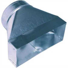 Master Flow RB10X6X6 10 in. x 6 in. to 6 in. Universal Register Box