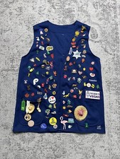 Vintage Custom Pins Patches Traveler Vest Custom
