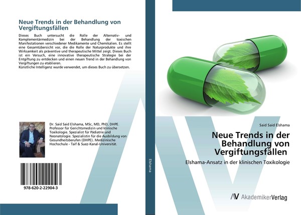 Neue Trends In Der Behandlung Von VergiftungsfäLlen | Buch | 9786202229043-image