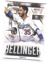 2021 Topps #TE-23 Cody Bellinger Cody Bellinger Highlights