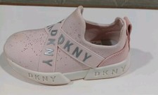 DKNY Girls Casual Fashion Sneakers Pink Size 8 Girls