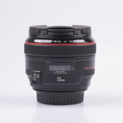 Canon EF 50 mm f/1,2 l USM Standardobjektiv brandneu