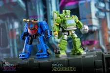 New Transformation Toy DR.WU DW-E30M Iron Jack & DW-E33 Hammer