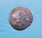 Roman Republic Denarius Antestius Silver 146 Bc Rrc 219/1e #6388#