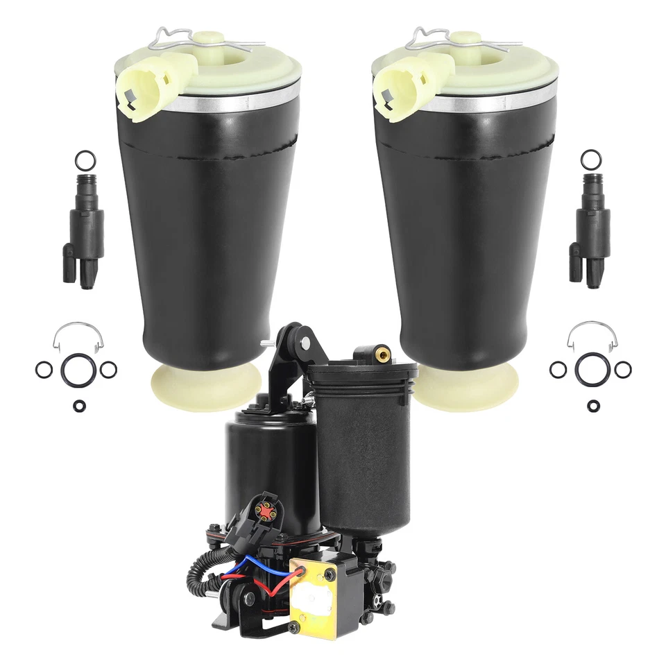 Rear Air Suspension Spring Set for 1990-2011 Lincoln Town Car Foto 2 de 4