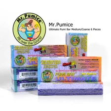 6 Bar Mr. Pumice Ultimate Pumi Bar Medium / Extra Coarse