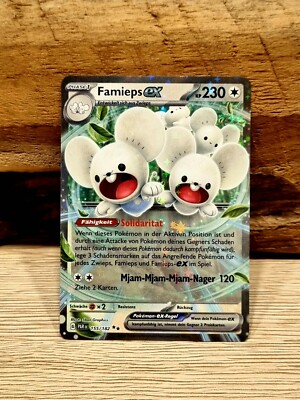 Famieps ex 155/182 Paradox Rift Pokemon Karte Deutsch