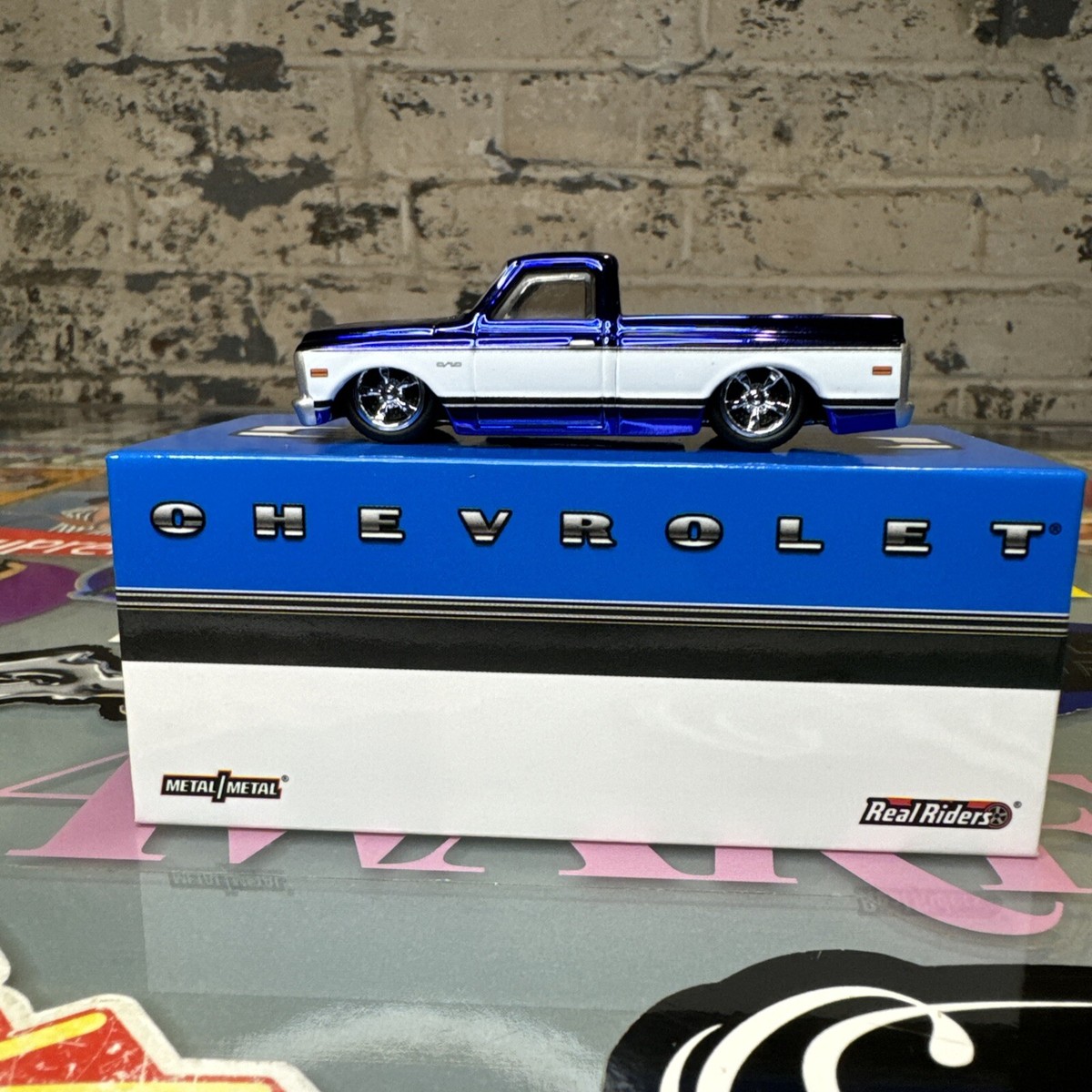 Hot Wheels Collectors RLC Exclusive '69 Chevy C-10 Blue Spec