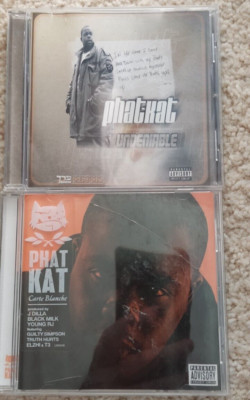 Phat Kat - The Undeniable LP and Carte Blanche RARE Detroit Hip Hop CDs J Dilla
