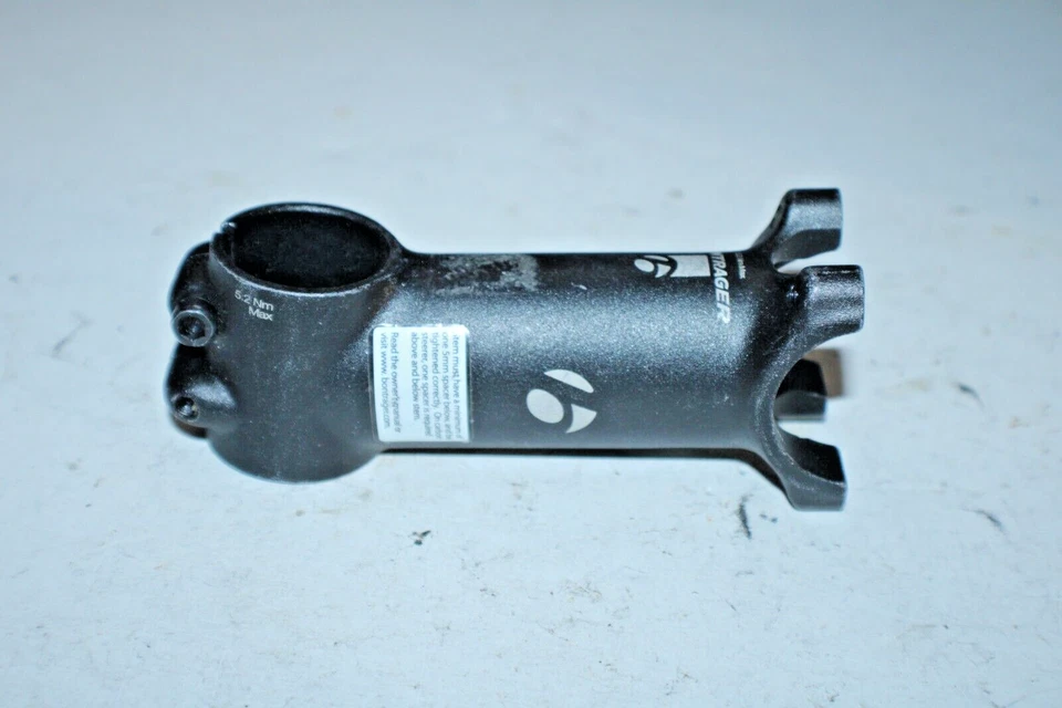 Bontrager 11/8" Threadless MTB Stem Black 100mm 31.8mm 7° Rise Fast USA Shipper - Image 2 of 4