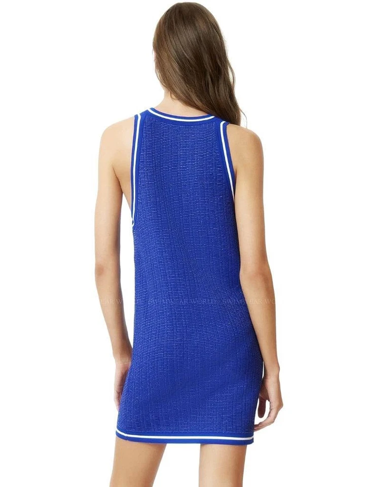 $144 - Vestido encubierto PQ (PilyQ) Logan en azul/blanco talla XS/S Foto 3 de 4