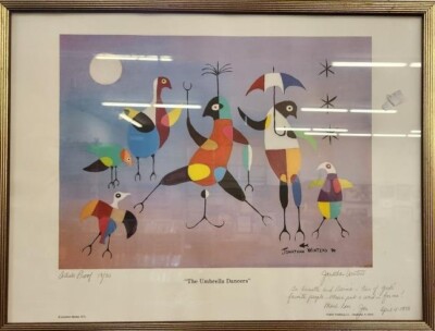  $$ PRICED  To Sell - JONATHAN WINTERS ''THE UMBRELLA DANCERS''  AP 1970 - 19of30
