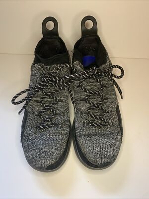NIKE KEVIN DURANT KD 11 ZOOM X1 #AO2604-004 BLACK GREY OREO SHOES MEN SIZE 8.5
