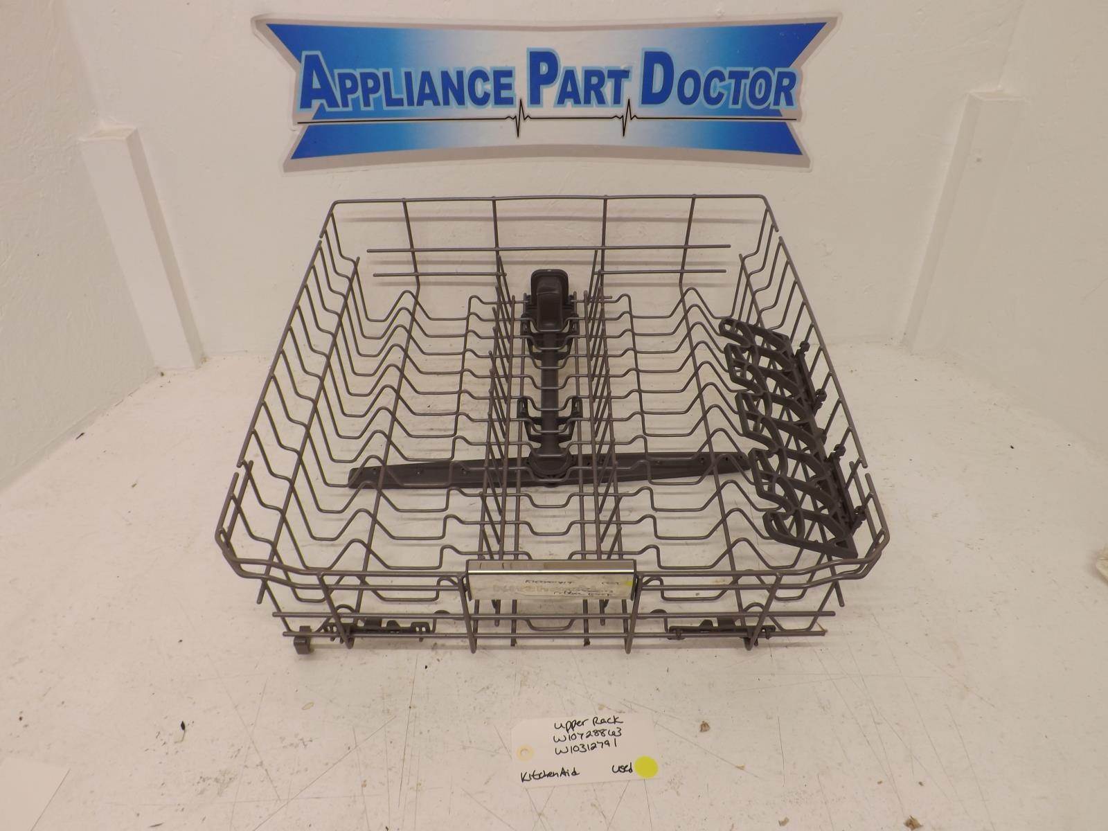 KitchenAid Dishwasher W10728863 W10312791 Upper Rack Used eBay