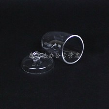 QTY:1PCS 10/20/25/30/50/100ml Quartz glass cr...
