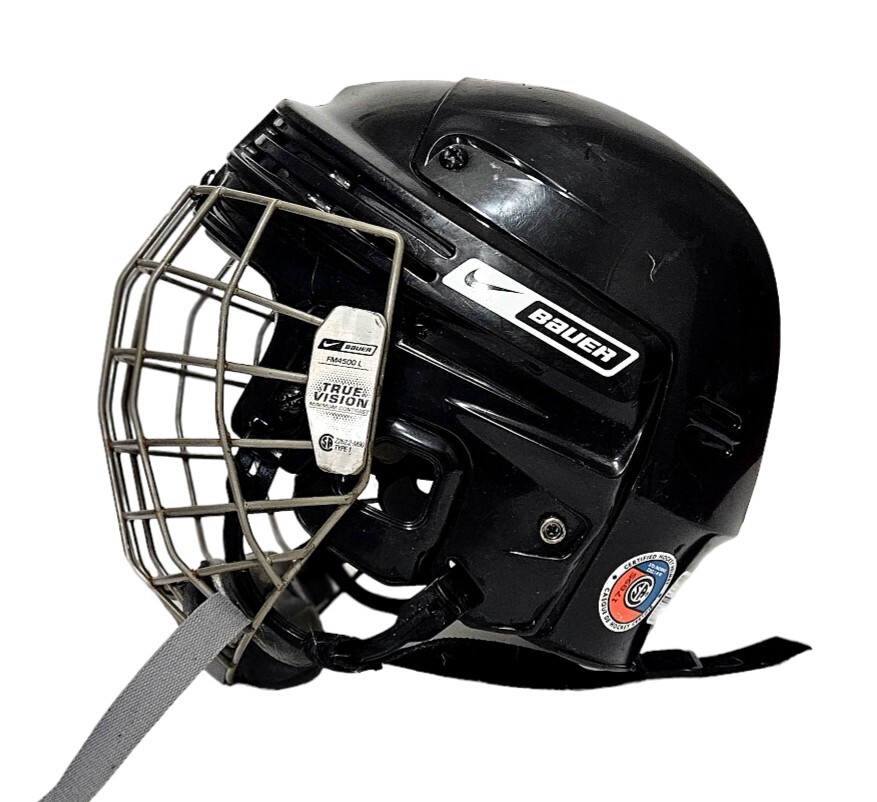 Bauer Hockey Helmet Nike True Vision FM4500 Large NBH3500L Face Shield