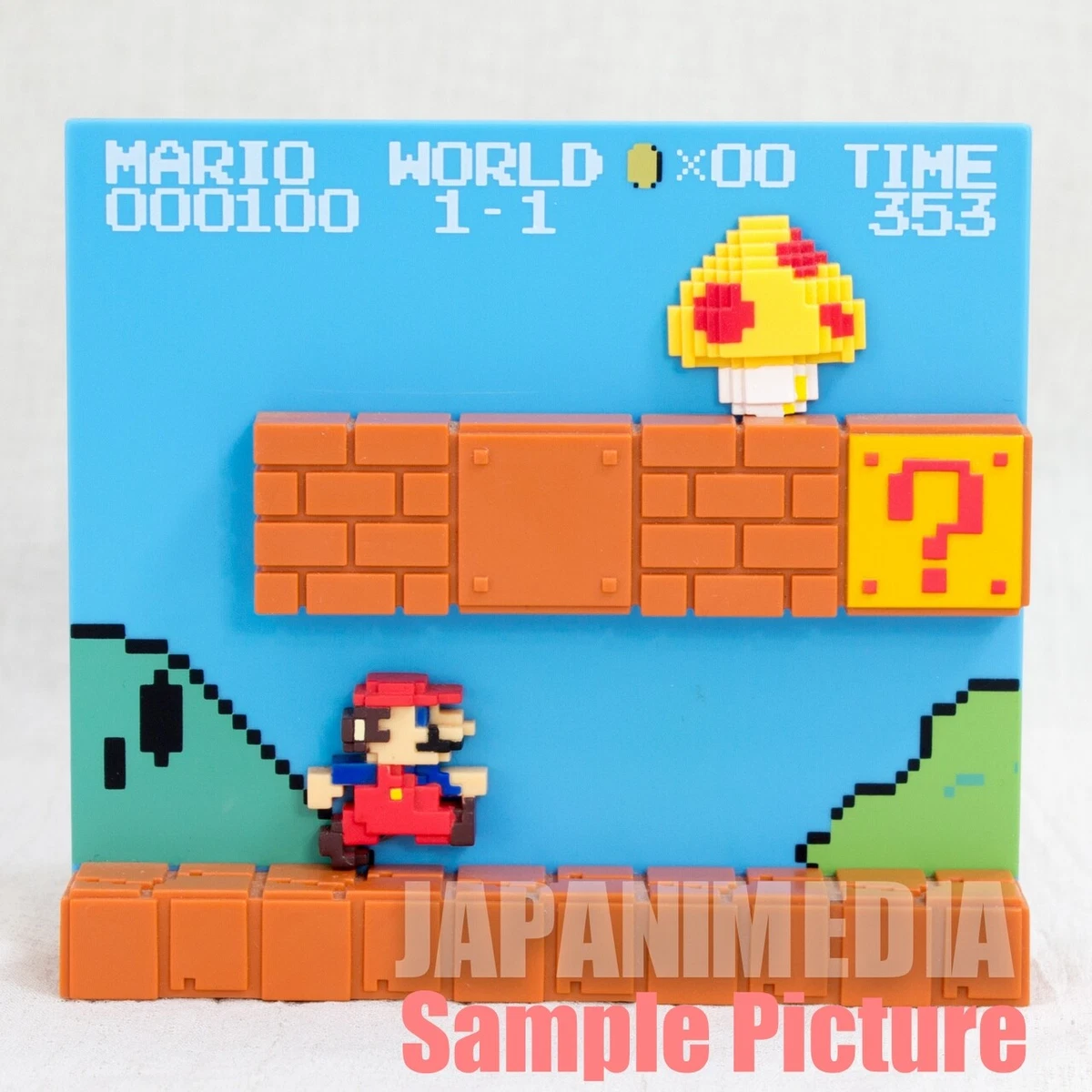 Super Mario Bros. Stage Figure 1-1 Nintendo Dotgraphics JAPAN NES FAMICOM