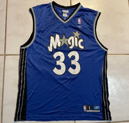 Vintage REEBOK Orlando Magic Grant Hill NBA Blue Jersey Men’s Large - Picture 2 of 13
