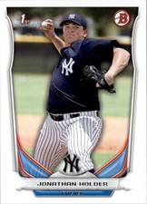 2014 Bowman Draft #DP88 Jonathan Holder 