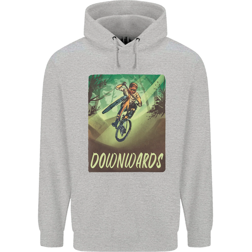 Downhill Mountain Biking DH Cycling Bicycle Childrens Kids Hoodie - Picture 55 of 83
