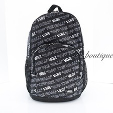 NWT Vans Alumni Pack Unisex Backpack School Laptop VN0A46NEY28 Black White 55