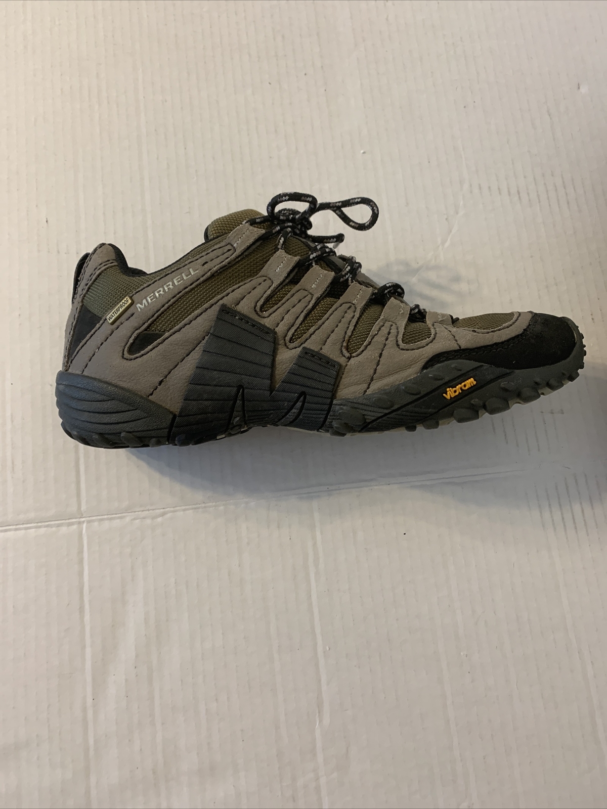 Scarpe da trekking sportive MERRELL da uomo in pizzo girevole stile J75023 taglia 10