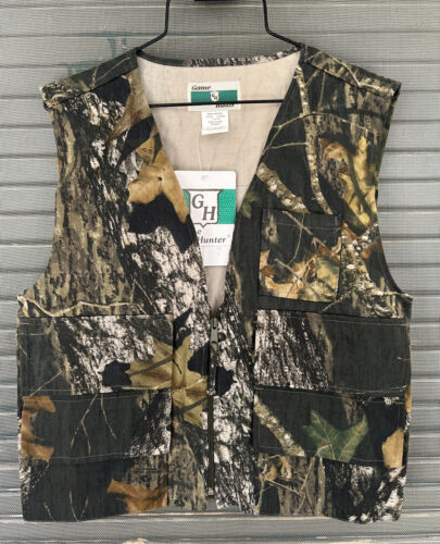 Gilet de Pêche Homme en mailles Multi-poches Léger Respirant Camouflage