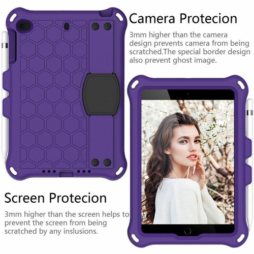 For iPad Mini 6 5 4 3 2 3D Portable Kids Shockproof Foam Tough Bumper Cover Case - Picture 17 of 46