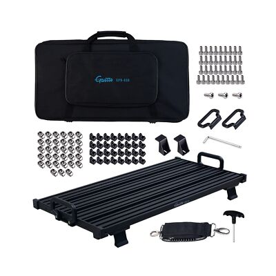 Guitar Pedalboard - Guitto Effects Pedal Board Aluminum Alloy Super Light wit...