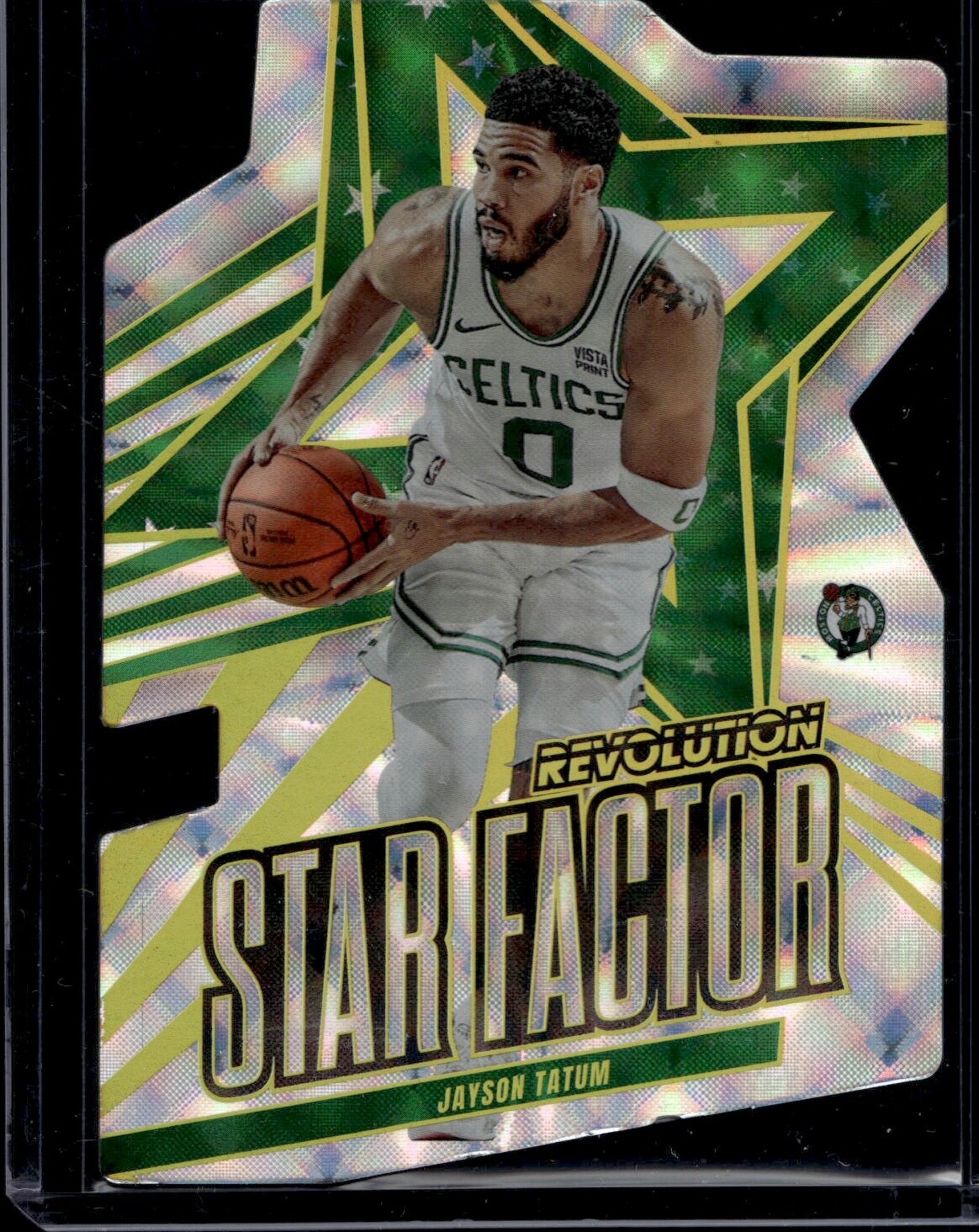 2023-24 Revolution Basketball Jayson Tatum CELTICS #3 Star Factor Insert SSP