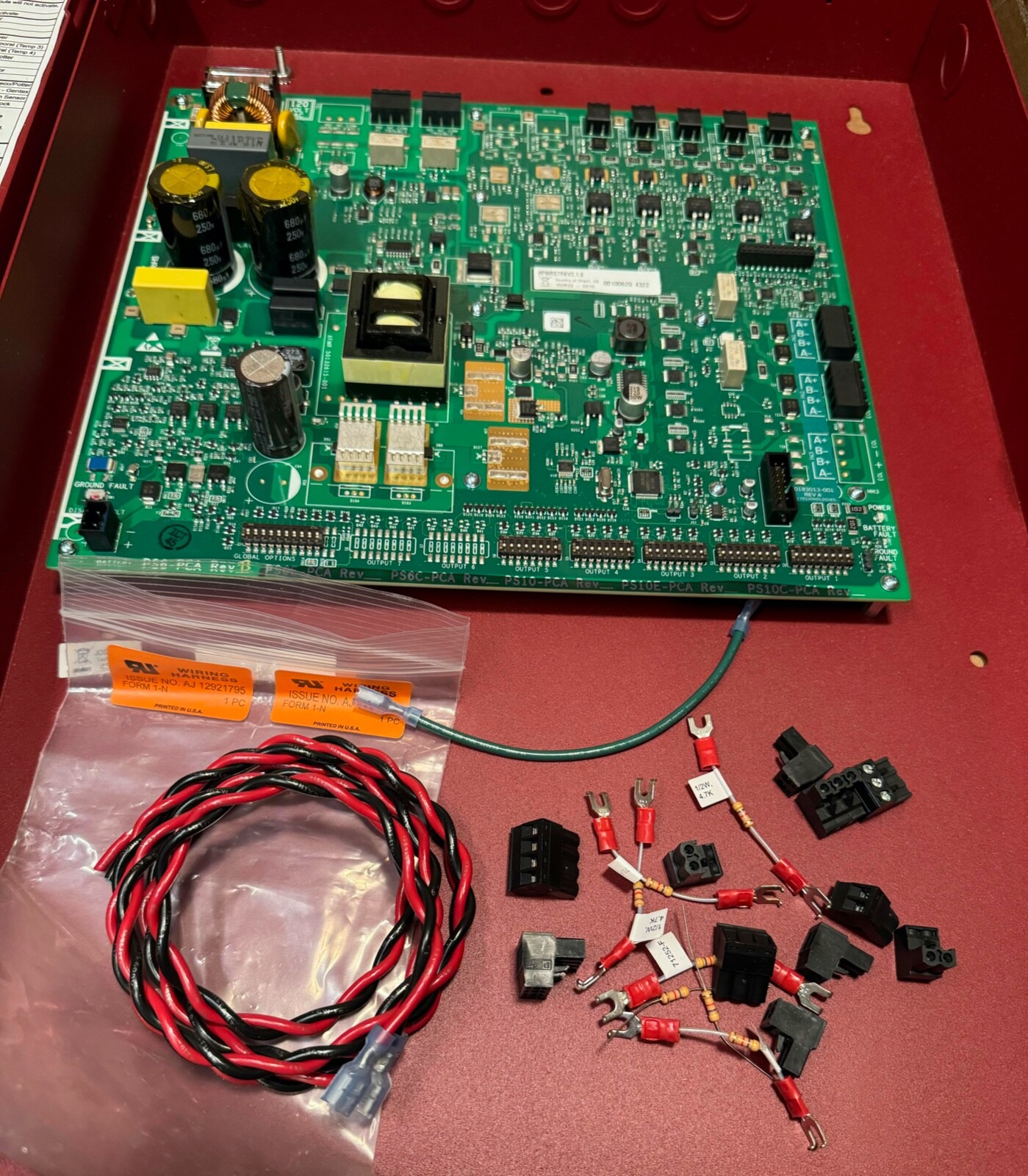 Honeywell FLPS6 Firelite 6 Amp 120VAC Fire Alarm Power Supply