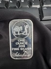 SilverTowne Mint Prospector 1 Troy oz .999 Fine Silver Bar