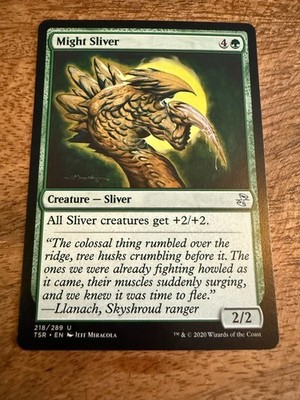Might Sliver / Machtremasuri - Time Spiral Remastered - NM - EN - MTG - Magic