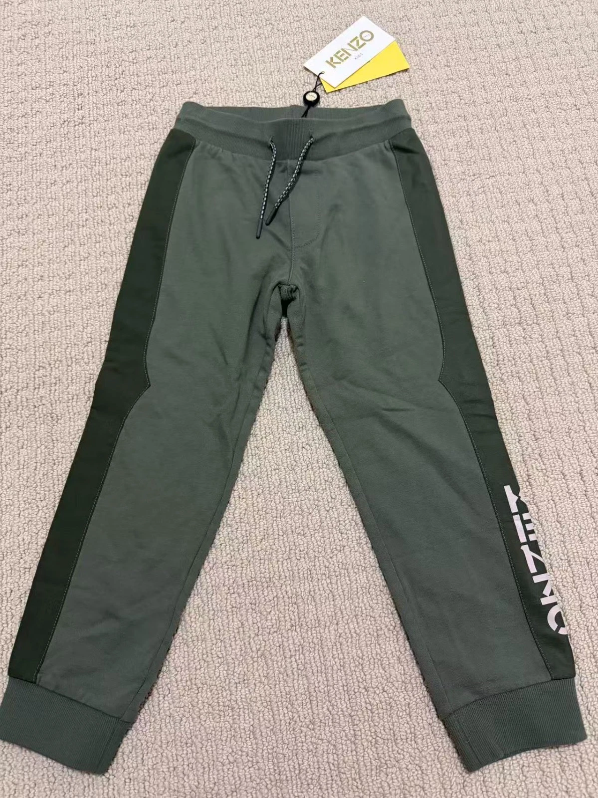 KENZO Kids Jogger Pants 6A 116cm Green Logo Sweatpants Boys
Opens in a new window or tab