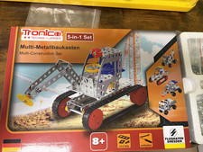 Tronico Technik Metallbaukasten 5-in-1 – Multi-Construction Set