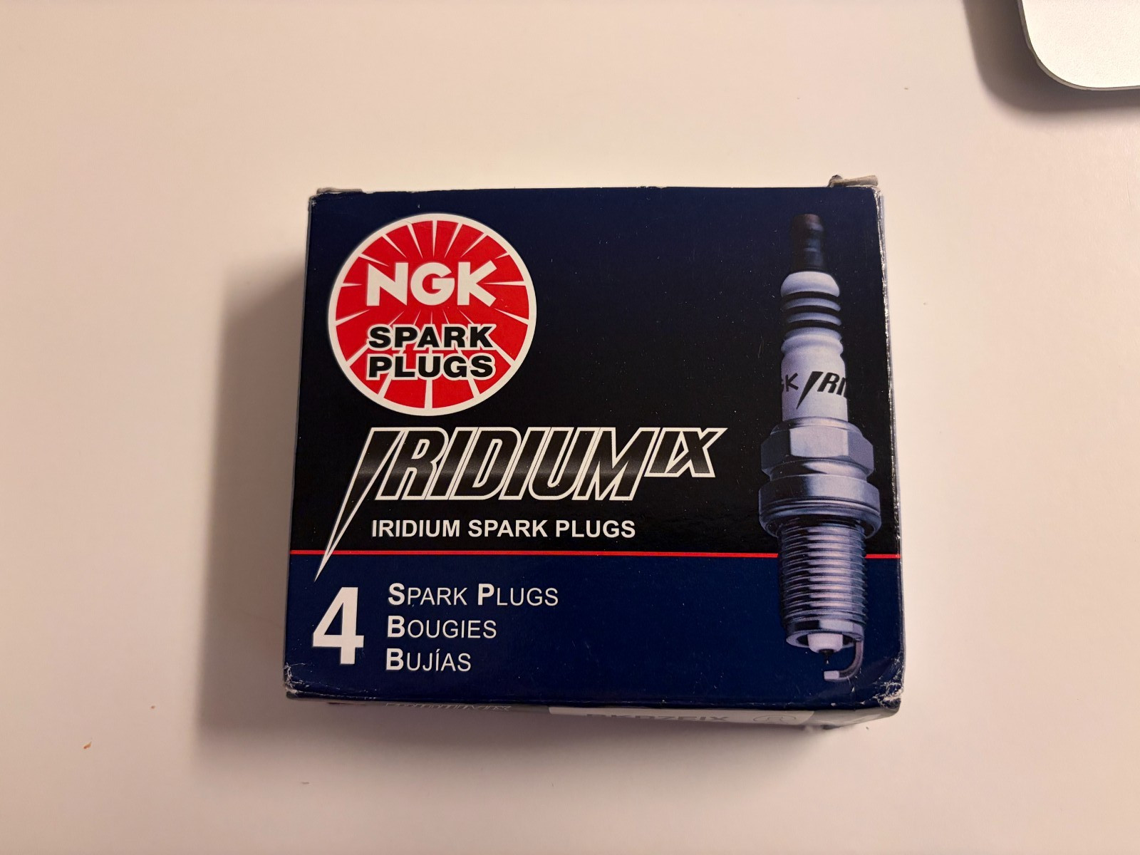4 PACK NGK Iridium IX Spark Plugs BKR7EIX 2667 OE UPGRADE Colder