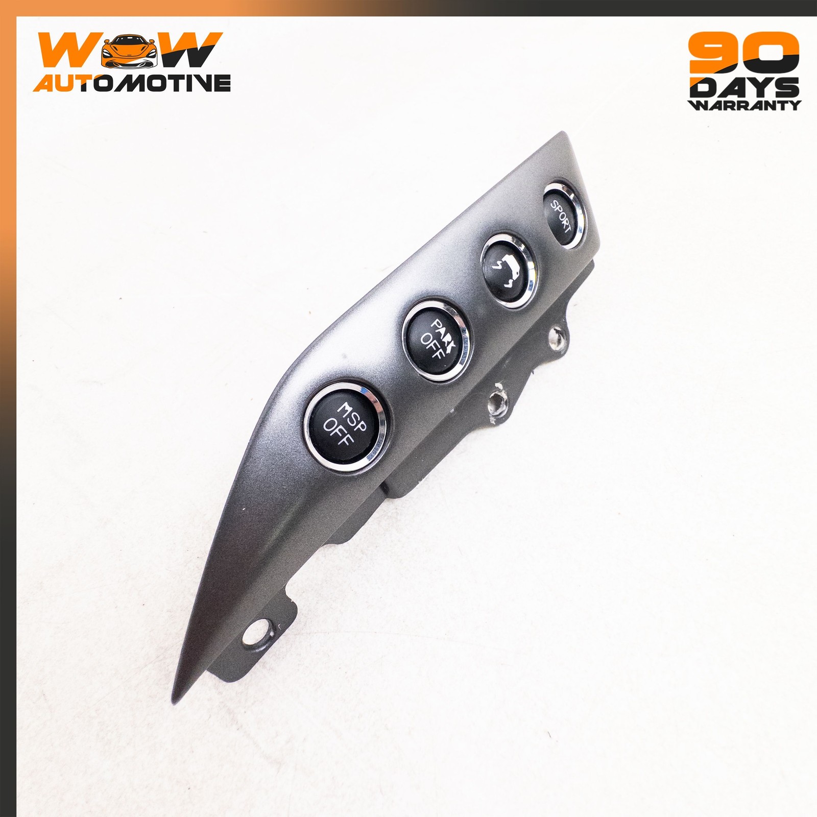 05-10 MASERATI GRANTURISMO FRONT LEFT TRACTION CONTROL SWITCH PANEL TRIM OEM