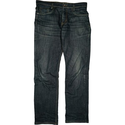 MAC W32 L32 Jeans Trousers D. Blue Mens Arne Stretch Straight Leg Regular Fit 48 M