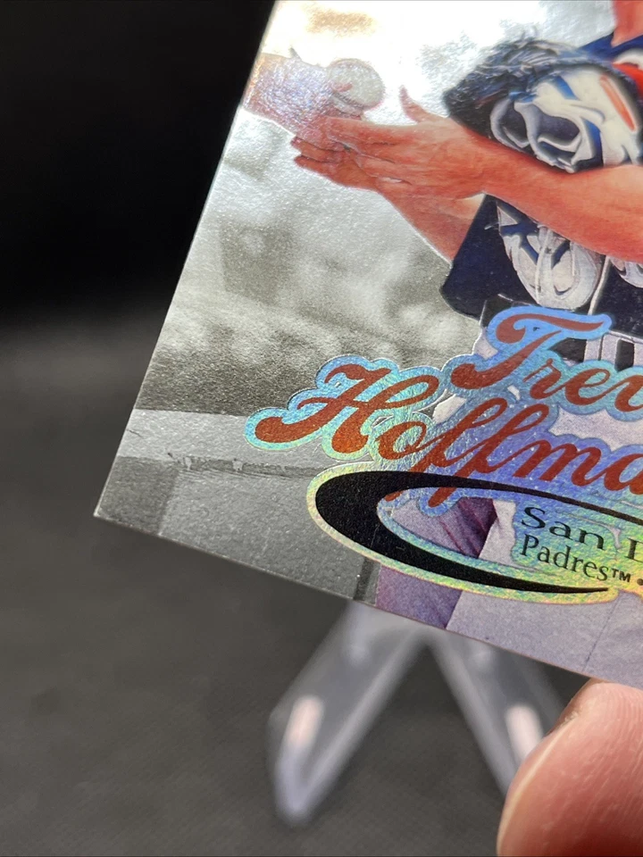 Trevor Hoffman 1999 Fleer Ultra Platinum Medallion #'d/99 #47P Salón de la fama más cercano Foto 2 de 3