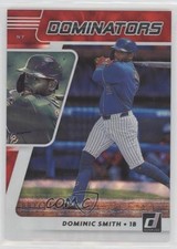 2021 Panini Donruss Dominators Red 2/149 Dominic Smith #DOM11 0e6a